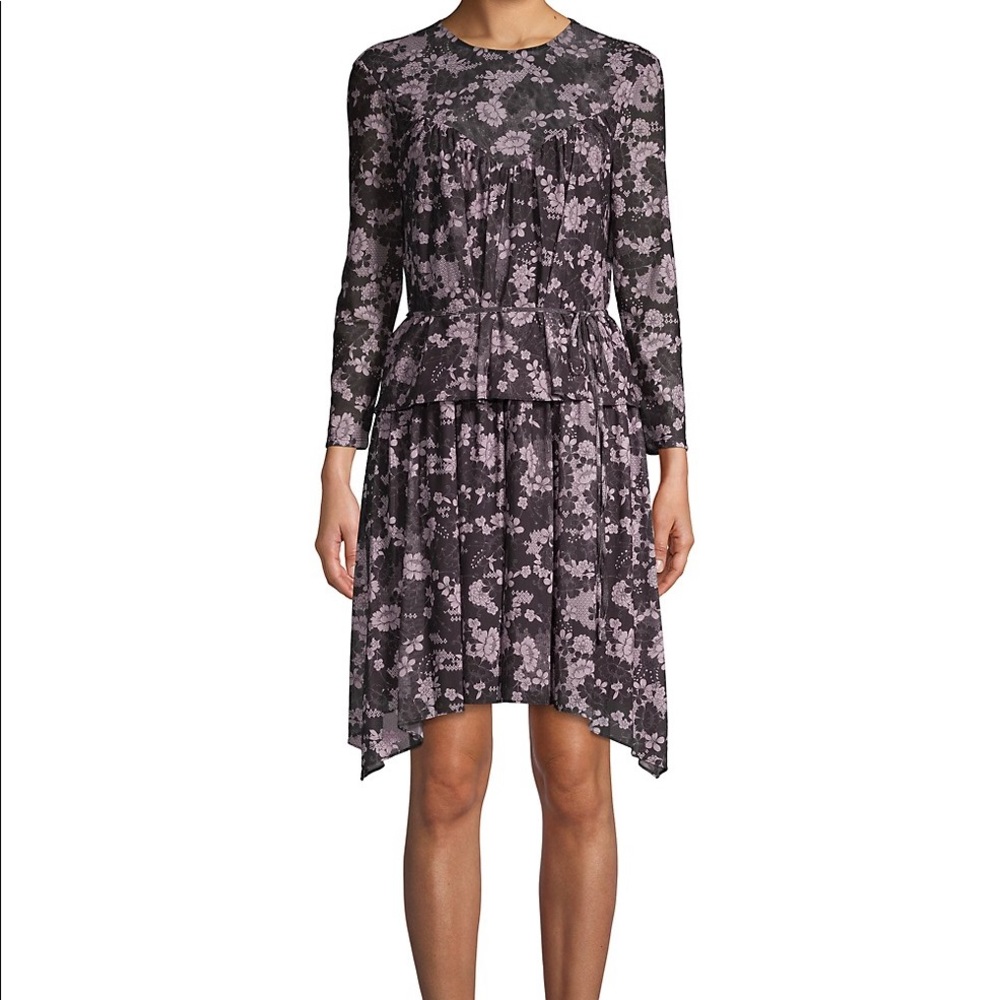 NEW REBECCA MINKOFF JOJO FLORAL DRESS - 2